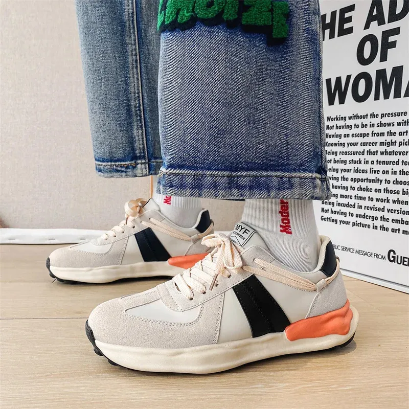 Men's Casual Sneakers Comfortable Breathable Canvas Running Shoes_voghion.com