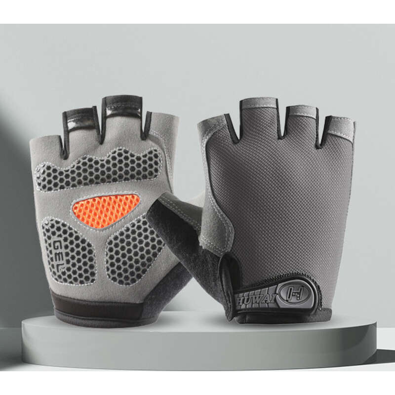 Half Men's Outdoor Fitness And Sports, Thin Breathable, Non Slip, Wear-resistant, Mountaineering, Rock Climbing, Exposed_voghion.com