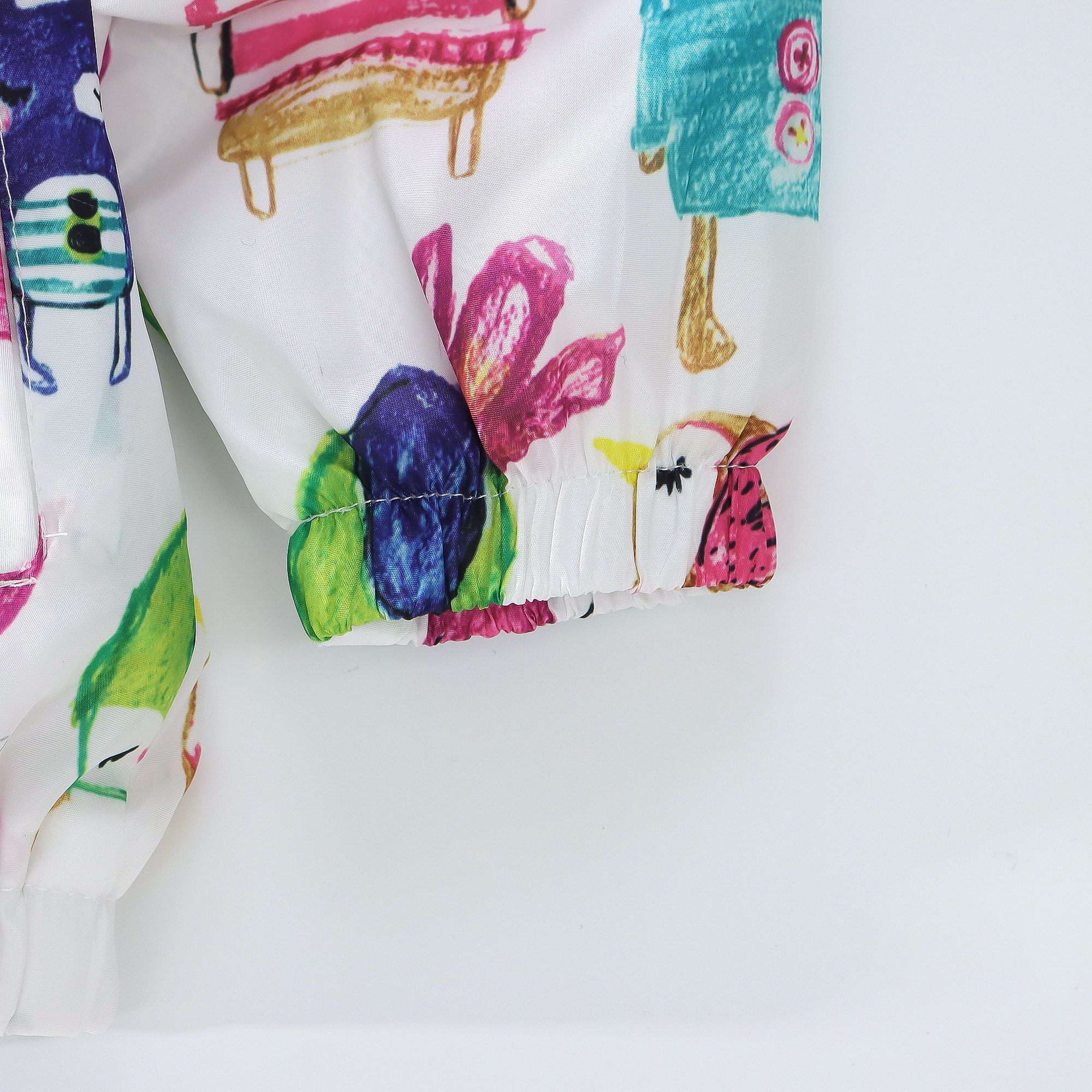 Children's Sports Jacket Cartoon Printed Hooded Jacket For Baby Boy Girl Children's Coat_voghion.com