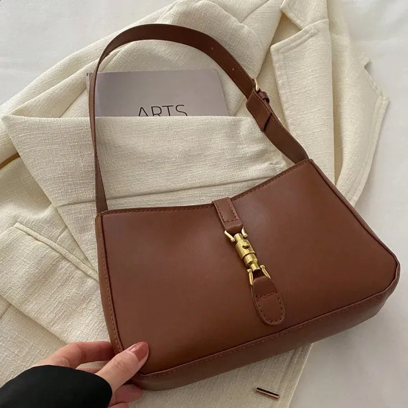 Stylish Women's Shoulder Bag Minimalist Crescent Handbag Travel_voghion.com