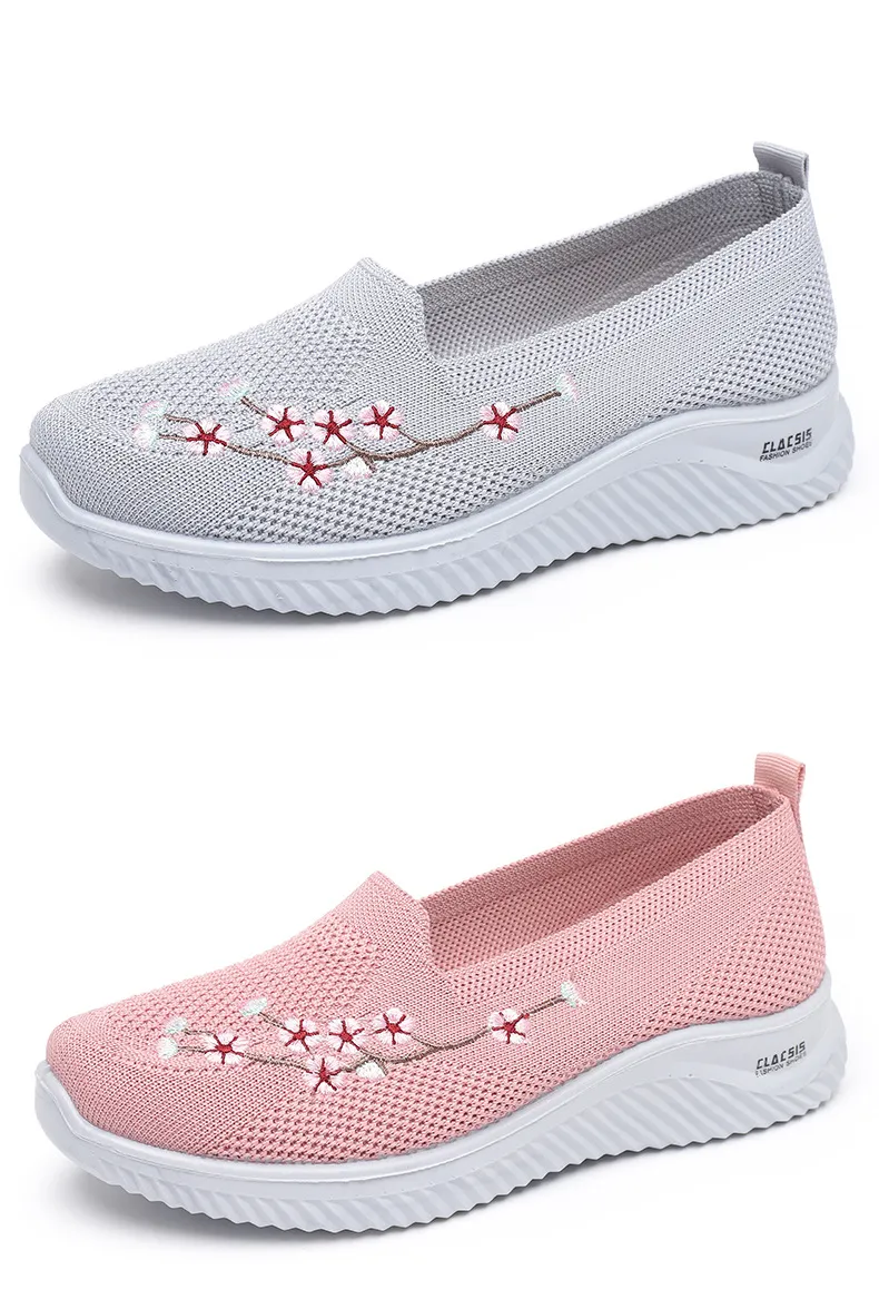 Sneakers slip-on donna comode scarpe da camminata casual_voghion.com