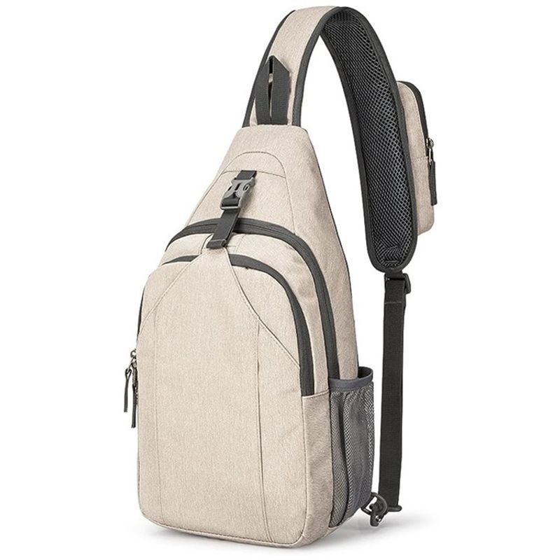 Großhandel neue Crossbody Outdoor Wandern Brusttasche multifunktionale Reisetasche geschirmt Sling Rucksack_voghion.com