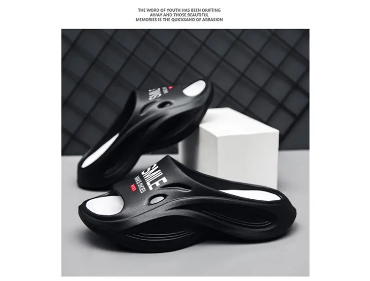 Outer Slippers Beach One Word Non-slip Wading Large Size Cool Slippers_voghion.com