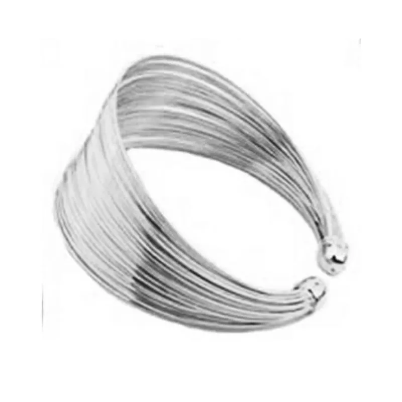 Armreif Mode Legierung Runde Kette Charme Für Frauen Weibliche Gold & Silber Farbe Armbänder Schmuck_voghion.com