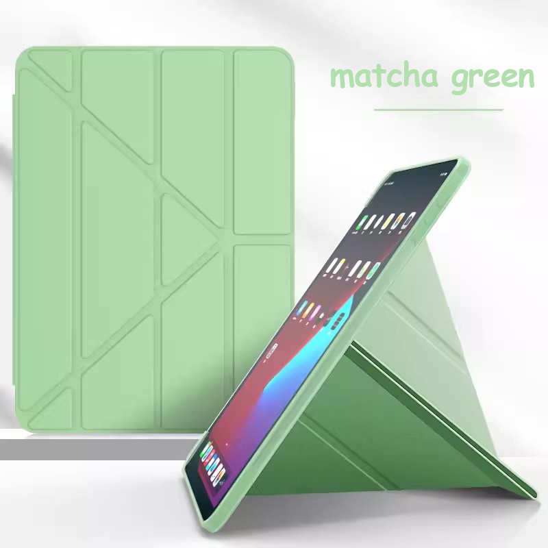 PU Leather Case For Redmi Pad SE 11inch Pad 10.61 For Xiaomi Pad 6 6Pro 5 5Pro 11inch 2023 Multi-folding Smart Sleep Stand Tablet Cover_voghion.com