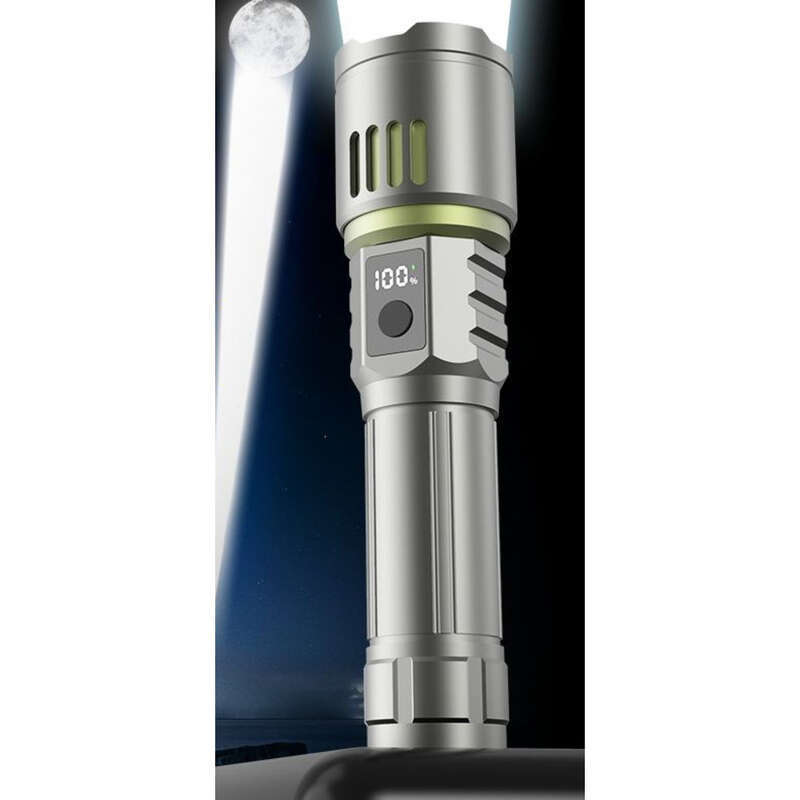 Special Forces Outdoor P900 Strong Flashli Portable Charging Ultra Bri Hernia Lamp Zoom Far Range Spotli LED_voghion.com