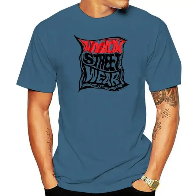 Vintage Skate Vision Streetwear Distort 1980er Jahre T-Shirt_voghion.com