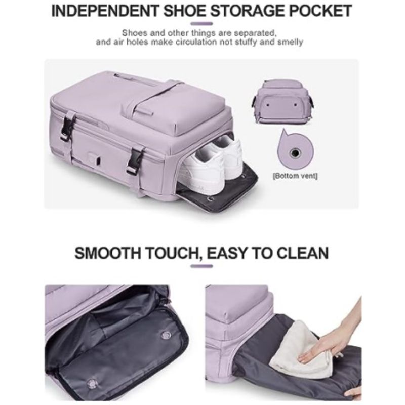 Neuer über USB aufladbarer tragbarer Rucksack mit hoher Kapazität, multifunktionaler Rucksack, Studentenrucksack,_voghion.com