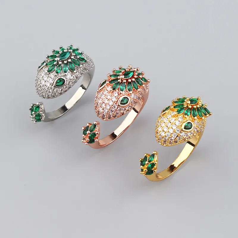 colorful Gold Plated Snake Bangle Bracelets For Women Men Charm Infinity Diamond Tennis Bracelet Designer Jewelry Party_voghion.com