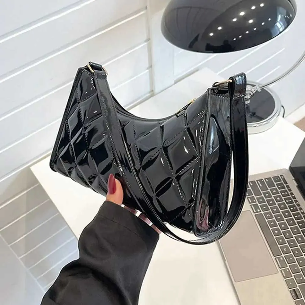 Damen Unterarmtasche PU Leder Casual Retro Handtaschen Totes Schultertaschen Shopper Ba241022_voghion.com