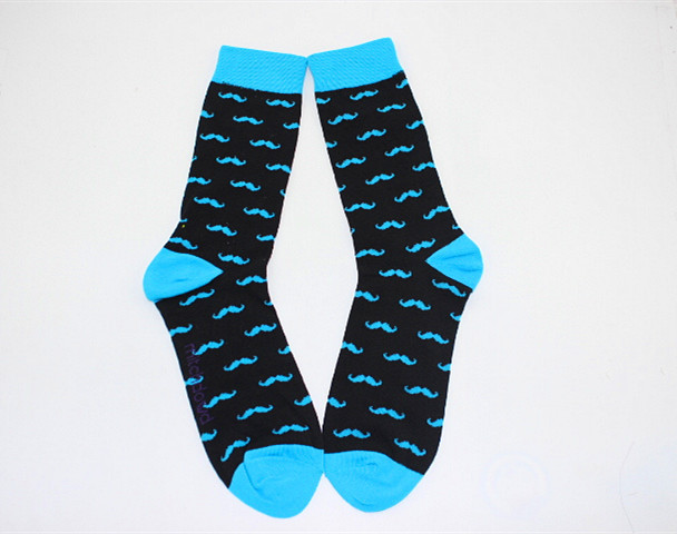 Cartoon Source Multi-pattern Men's Mid-calf Trendy Personality Cotton Socks, Spring New Style_voghion.com