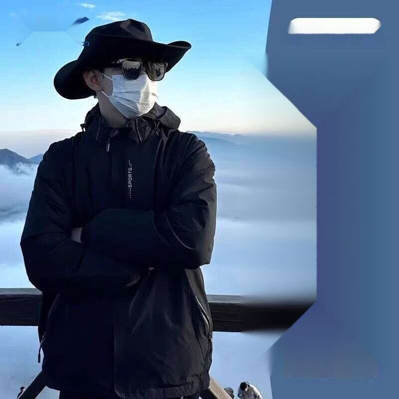 Warrior Western Cowboy Men's Summer Sunshade, UV Protection Fishing Outdoor Sunscreen Fashion Mountaineering Hat_voghion.com