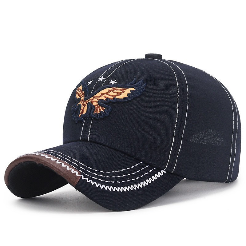Chapeau de mode pour hommes casquette de baseball polyvalente tridimensionnelle protection solaire d'été loisirs jeunesse casquette pare-soleil femme style européen et américain_voghion.com