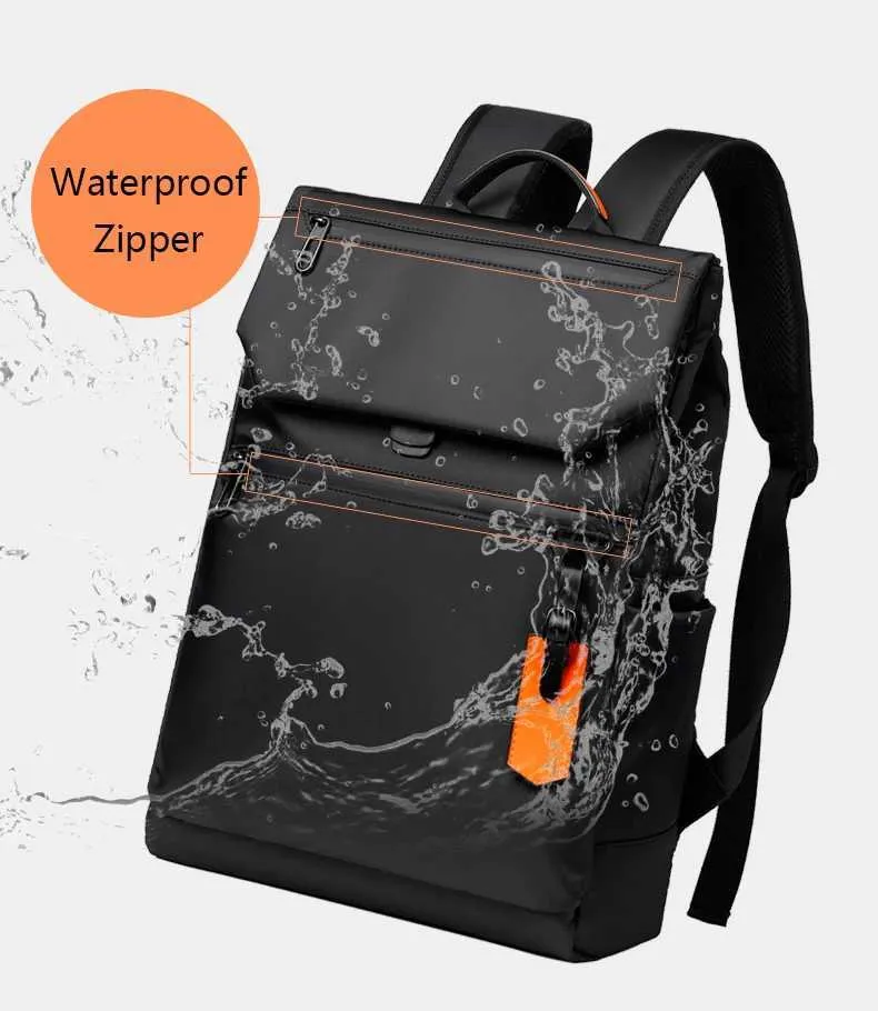 Waterproof Laptop Backpack For Men Oxford Business Rucksack_voghion.com