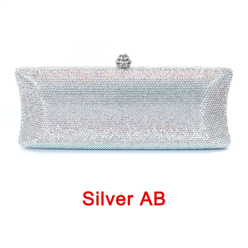 Dernier sac de soirée en bandoulière pour femme, portefeuille de mariage, pochette de soirée, pierre cristal, Rhie Dia, 240819_voghion.com