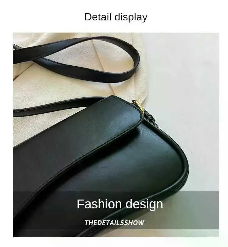 Vintage Leather Crossbody Bag For Women Small Flap Shoulder Bag_voghion.com