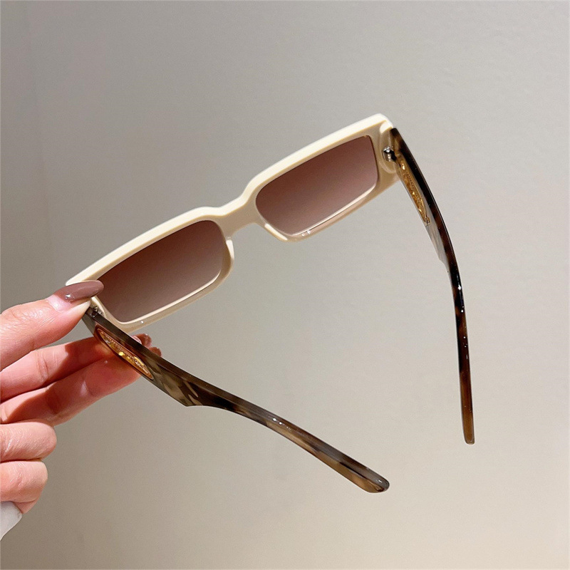 Cornice piccola in metallo con cavo resistente ai raggi UV, foto di strada alla moda, celebrità di Internet, lo stesso stile di_voghion.com