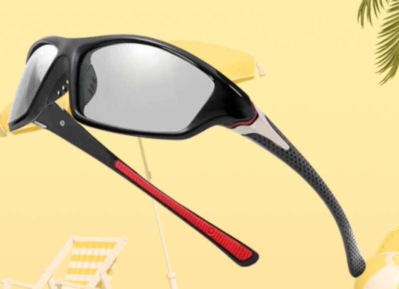Outdoor Running, Color Changing Driver, Polarized Glasses, High-definition Sports Cycling, Fishing, Windproof Sand,_voghion.com