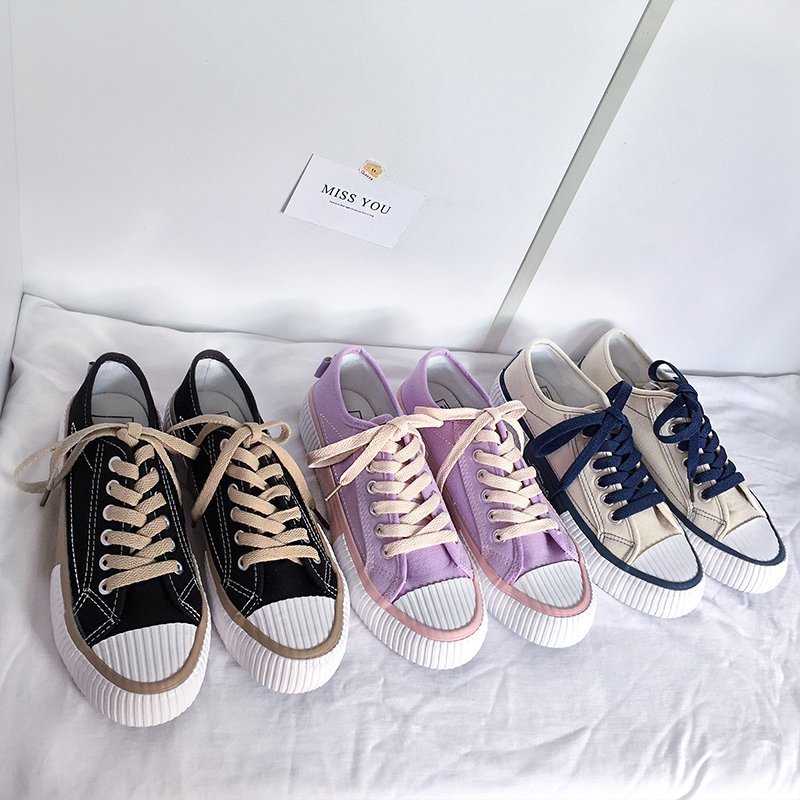 Atmungsaktive Canvas-Schuhe für Damen_voghion.com