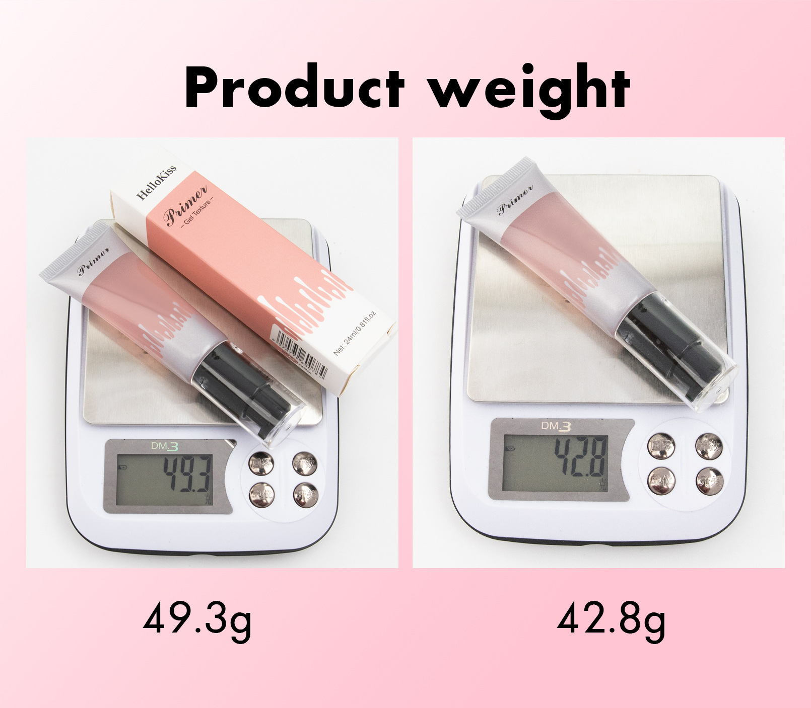Hellokiss Gel concealer Hydraterende Invisible Pore Primer gel Pre Make-up Crème_voghion.com
