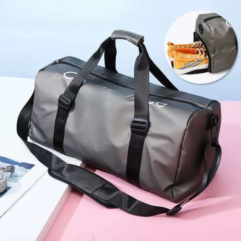 Sports And Fitness Short Trip Men's Large-capacity Student Duffel Bag,_voghion.com