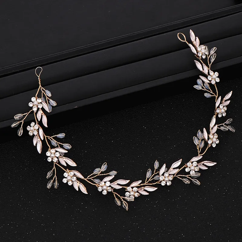 Cerchietto con fiori di cristallo, tiara, fascia per capelli per donna, sposa, regina, festa, matrimonio, accessori per capelli da sposa, fascia per gioielli, regalo_voghion.com