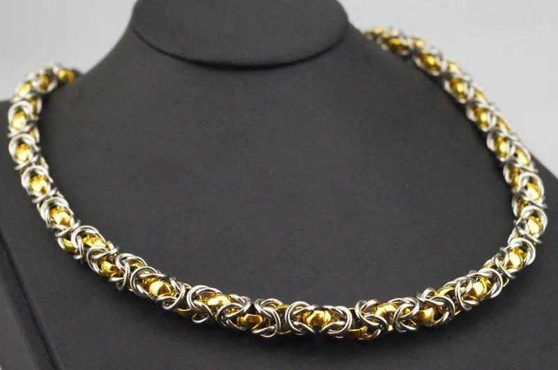 Ketten Reines Gold Silber Farbe Kette Halskette Mit Großen Rabatt Schmuck Für Frau Mann HZB043Chains Sidn22_voghion.com