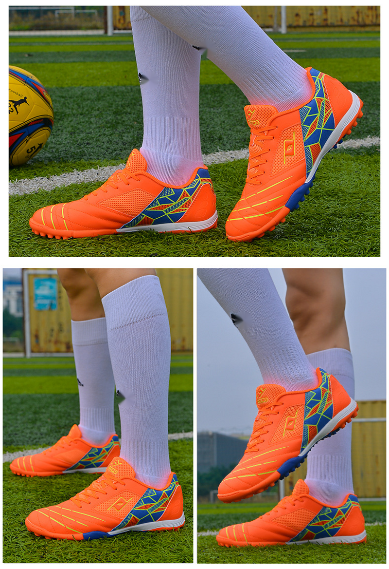 2024 Neue Schuhe: Große Kinder-Studententrainings-Fußballschuhe Jungen, Sportschuhe für Herren_voghion.com