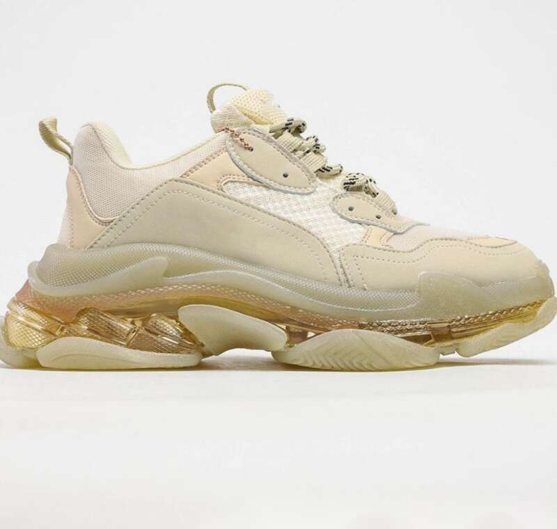 Platform Sneakers For Men Casual Shoes Paris Style White Shoes_voghion.com