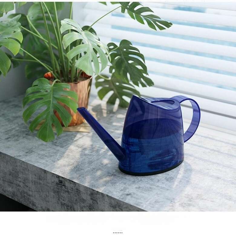 【 1391 People's Collection 】 Gießkanne für den Haushalt, lange Öffnung, halbtransparent, großes Fassungsvermögen, Wasserkocher, Topf, Sukkulenten_voghion.com