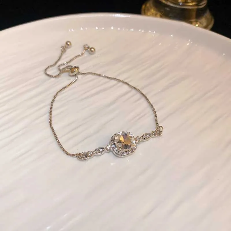 Rhinestone Crystal Bracelet Bamboo Joint Bangle For Wedding Jewelry_voghion.com