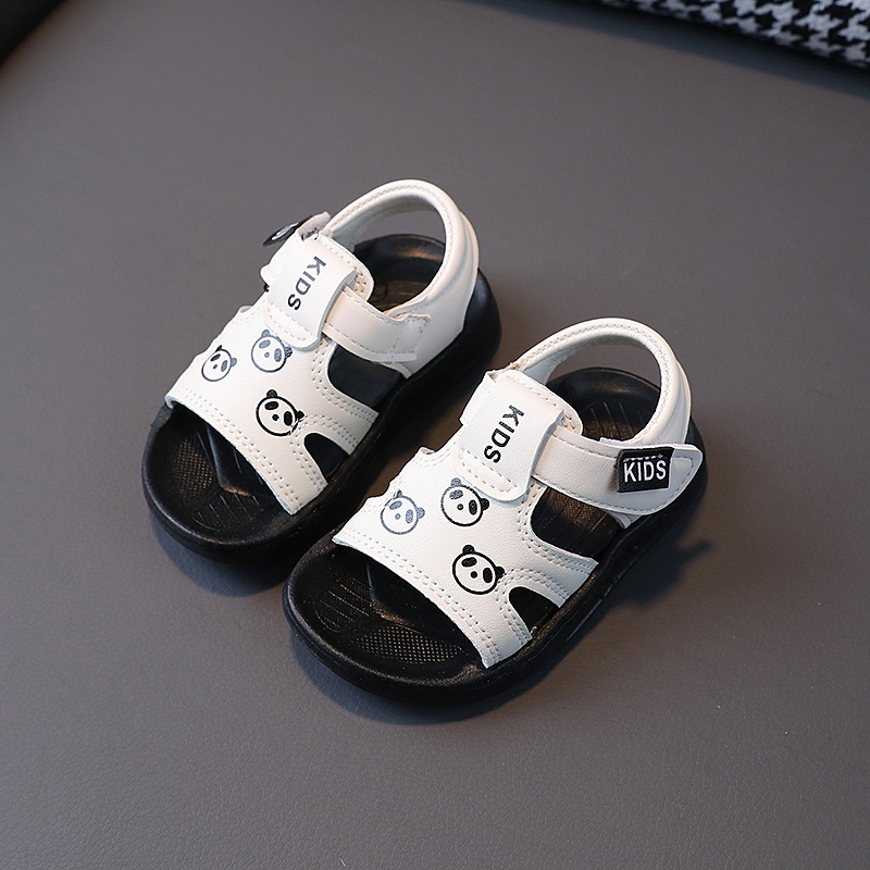 Kid's Clothing Baby sandals for girls 1-6 years old 2 boys cartoon beach shoes 2024 summer new children's non-slip soft-soled toddler shoes_voghion.com