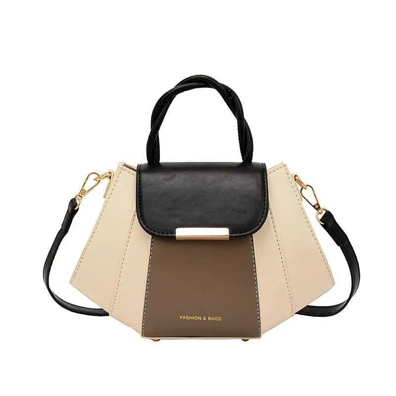 High Quality Soft Leather Handbag Women Purses Female Designer Patchwork Ladies Shoulder Crossbody Bag Sac A Main_voghion.com