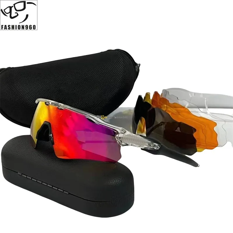 Fietsbrillen Sportbrillen Heren Designer Dames Modemerk Heren RADAR EV Trendy Rijden Buiten MTB Fietsbrillen_voghion.com