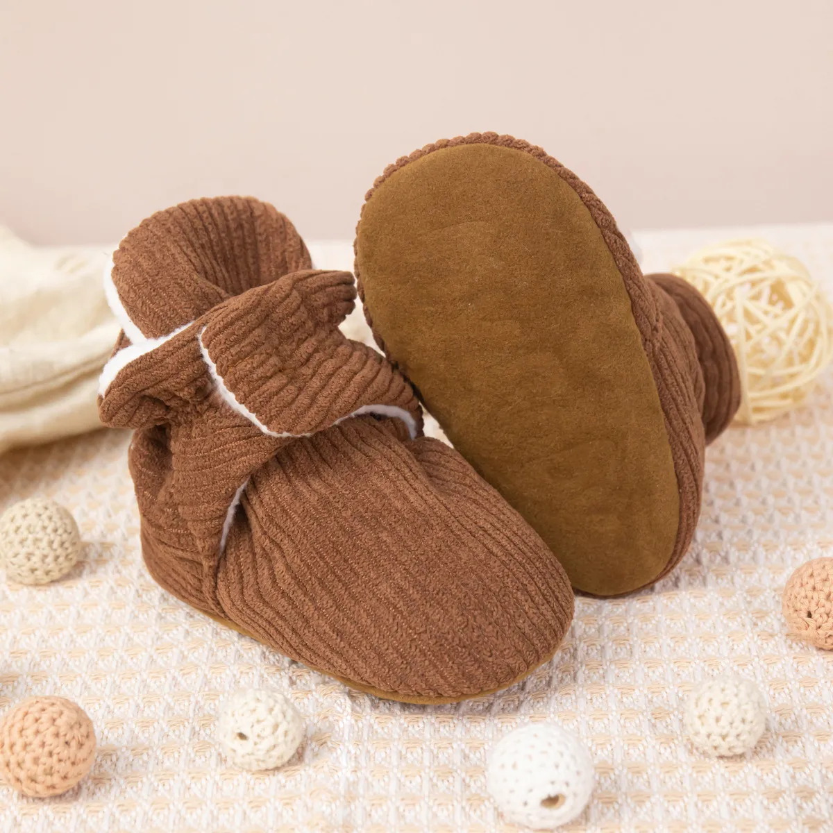 Baby Boots Winter Warm Non-slip First Steps Shoes For Toddlers_voghion.com