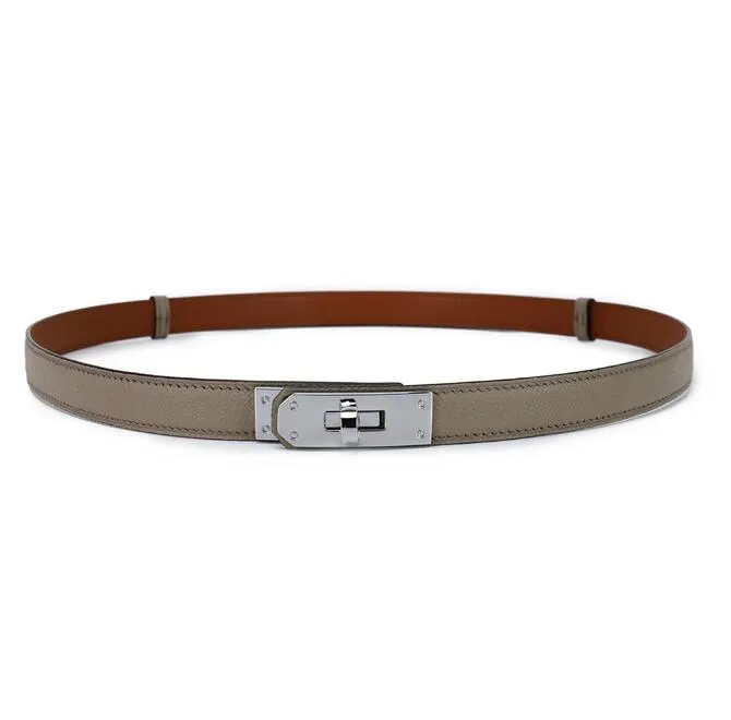 Cinto en cuir rétro rayé mince pour femmes, petite boucle en métal de styliste, large ceinture simple, mode jeans quotidiens pour hommes_voghion.com