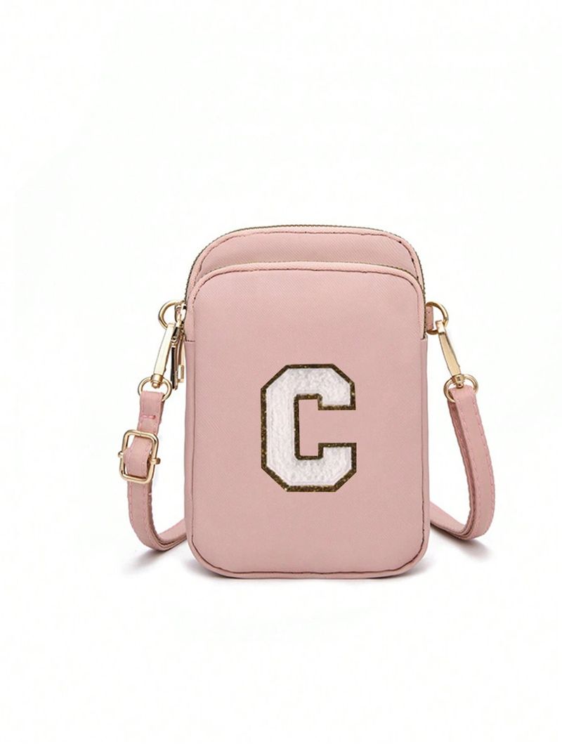 26 Buchstaben Handy Damen Crossbody 2024 Neue Walking Mini Schulter ändern kleine Tasche, vertikale Version_voghion.com