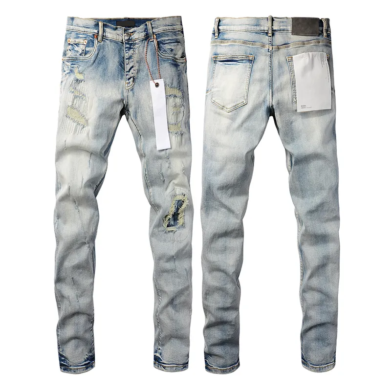 Jeans uomo vintage grigio strappati denim designer pantaloni_voghion.com
