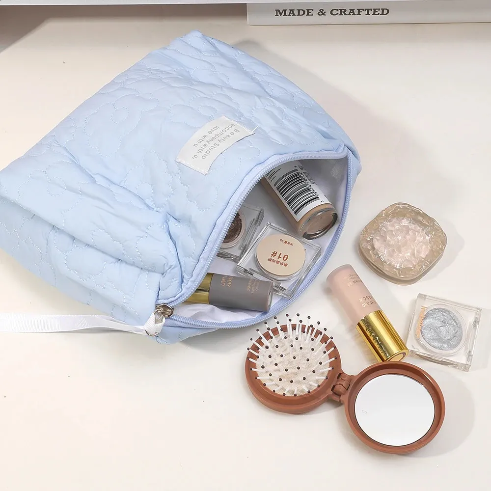 Niedliche Wer Bags Damen Make-up-Tasche mit großem Fassungsvermögen, wasserdicht, Toilettenartikel, Kosmetik-Organizer, Reise-Make-up-Waschtasche 240729_voghion.com