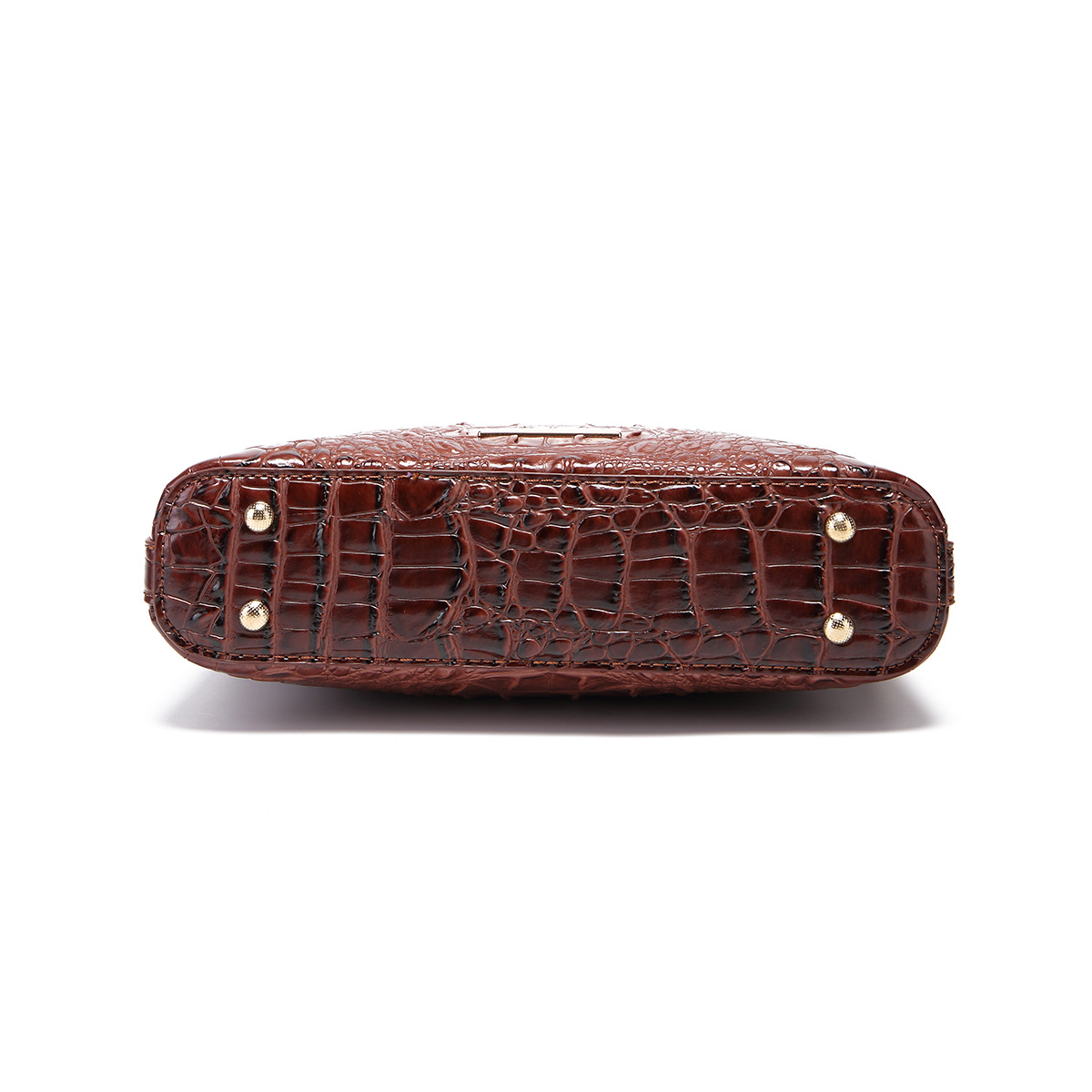retro women's bag multi-color crocodile pattern Brahman_voghion.com