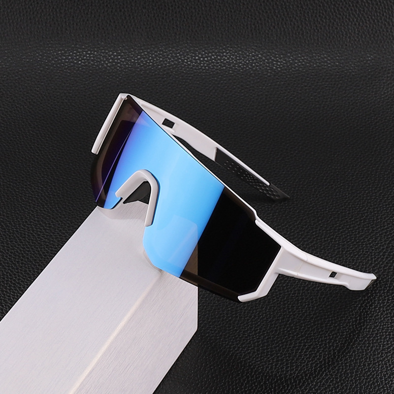 Lunettes de soleil de sport, verres colorés, lunettes de cyclisme en plein air, lunettes de soleil coupe-vent pour hommes