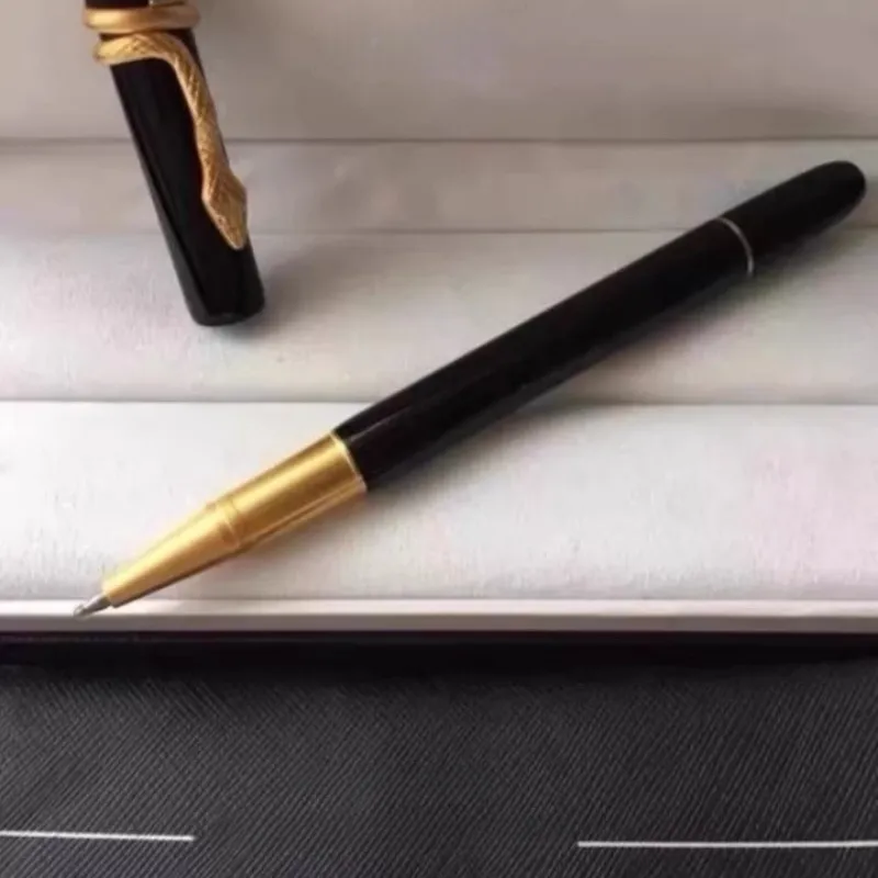Grousshandel Grousshandel Luxus Monte Schwaarz Harz A Kristallstär Rollerball Pen / Kugelschreiwer / Füllfedern Geschäftsbüro Pabeierwaren Kaddo B0036_voghion.com