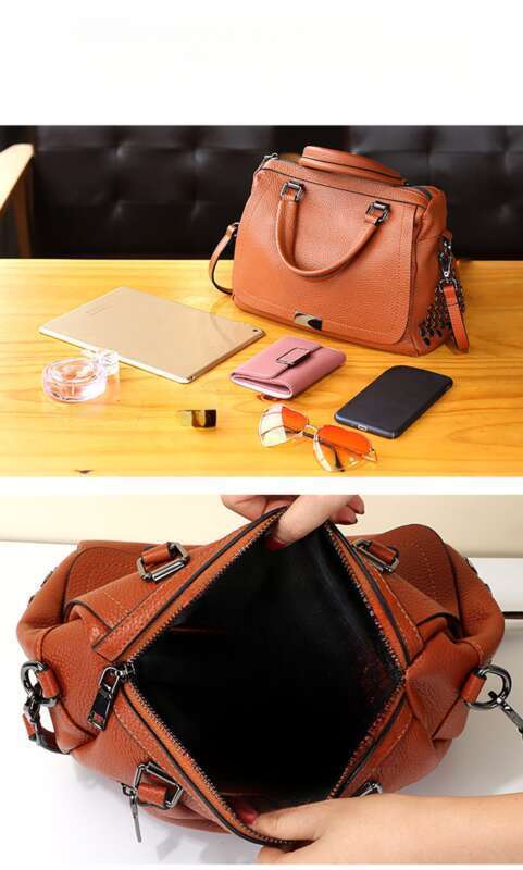 Borsa da donna in pelle di mucca 2025 Nuova borsa a tracolla in pelle_voghion.com