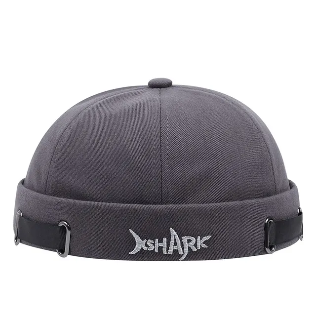 Karstā izpārdošana Vintage bezmalām elpojoša haizivs beanie kokvilnas retro vīriešiem regulējama docker literāra jūrnieka cepure sievietēm hiphopa cepure_voghion.com