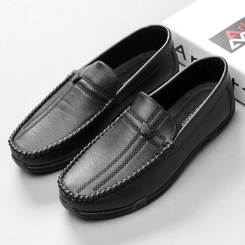 SHLIANG Nieuwe Heren Casual Schoenen Lente Zomer Stijl Zakelijke Loafers Rijschoenen Mode Populair Voor Mannen Werkschoenen Y0303_voghion.com