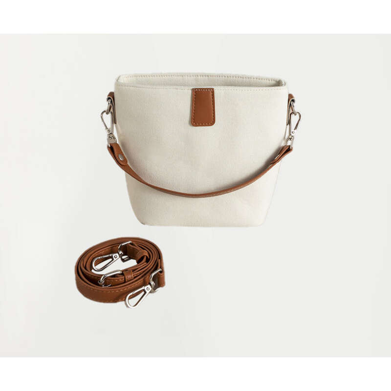 Instagram Bucket New Crossbody Mobile Phone Single Shoulder, Simple And Fashionable Temperament, Women's Bag, Canvas_voghion.com