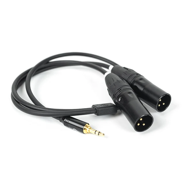 Hollyland 3,5 mm auf Dual-XLR-Audiokabel für 150 Lark M1_voghion.com