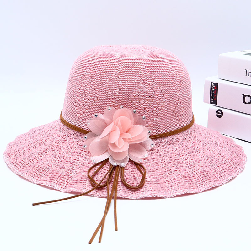 2024 Neuer Strohstrand Vielseitiger modischer Damen-Sommer-Sonnenschutz und UV-Schutz Sonnenhut_voghion.com