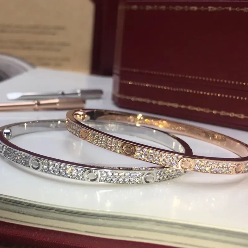 Jewelry Womens Bracelet Gold Torque Bangle Double Row Dia Width Hidden Inlay Process High Fade Resistant Bracelets_voghion.com
