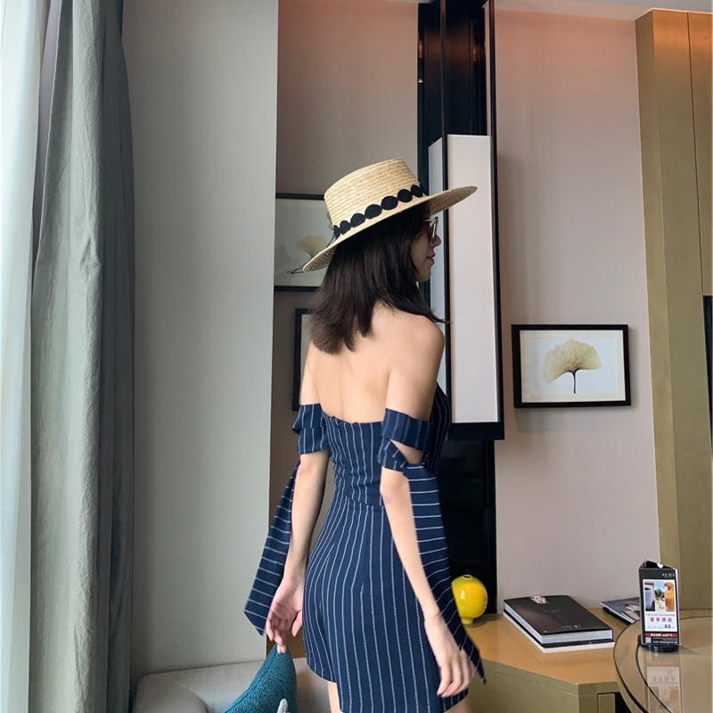 Blogger photo taking concave shaped shading straw summer trendy lace hook flower beach sun protection hat, new model_voghion.com